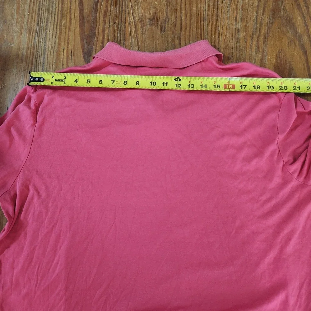 Polo Ralph Lauren‎ Red Pima Soft Touch Polo Shirt Embroidered Flesh Pony XXL